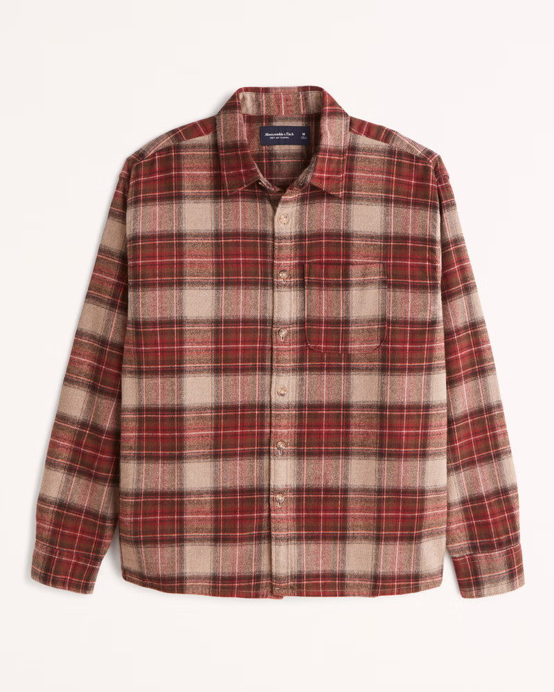 90s Relaxed Flannel | Abercrombie & Fitch (US)