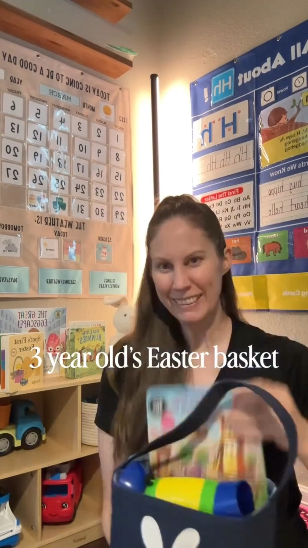 My face gives away which stuff *I* am most excited for 🤣 

Would your kids like anything in our Easter baskets? 

I linked everything I added in my kids’ Easter baskets this year as a toddler mom of 2 under 3 who homeschools, and whose kids don’t just need more junk! 💞 

Easter basket inspo | Easter basket ideas | Easter celebrations | mom life | family traditions | spring time fun