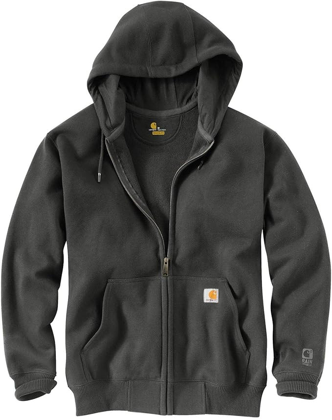 Carhartt Men's Rain Defender Loose Fit Heavyweight Full-Zip Sweatshirt | Amazon (US)