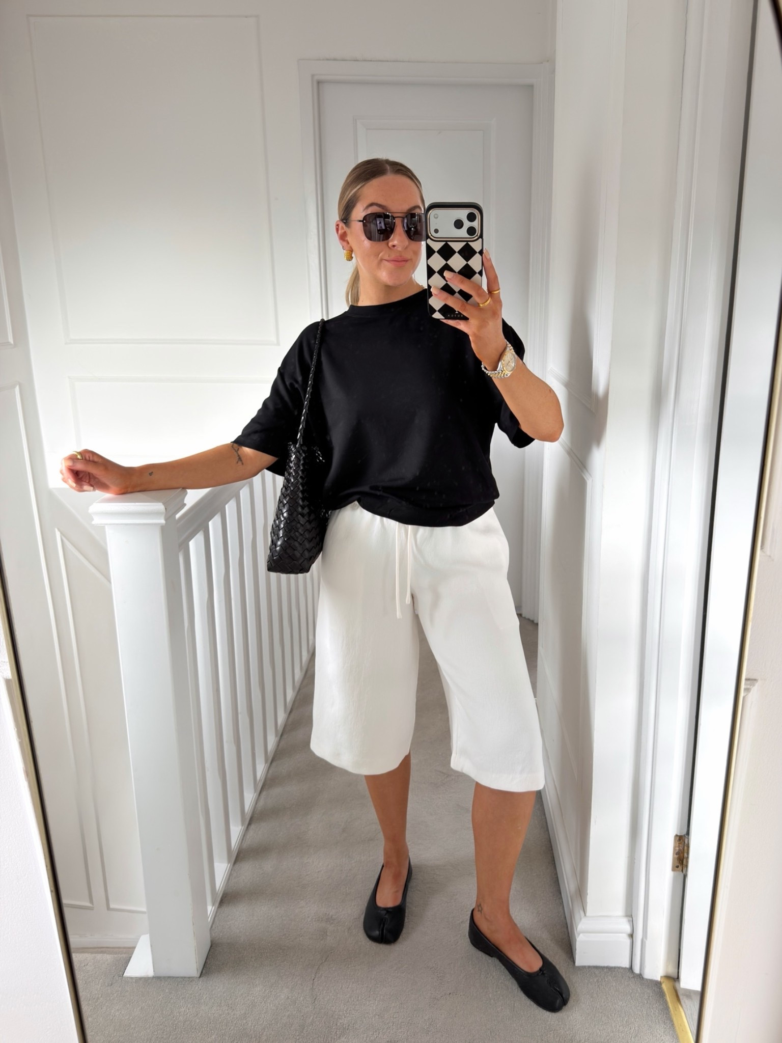 Styling the basics- Elevated but comfortable outfit with Bermuda shorts.

#LTKFashionMonth #LTKsummer #LTKstyletip