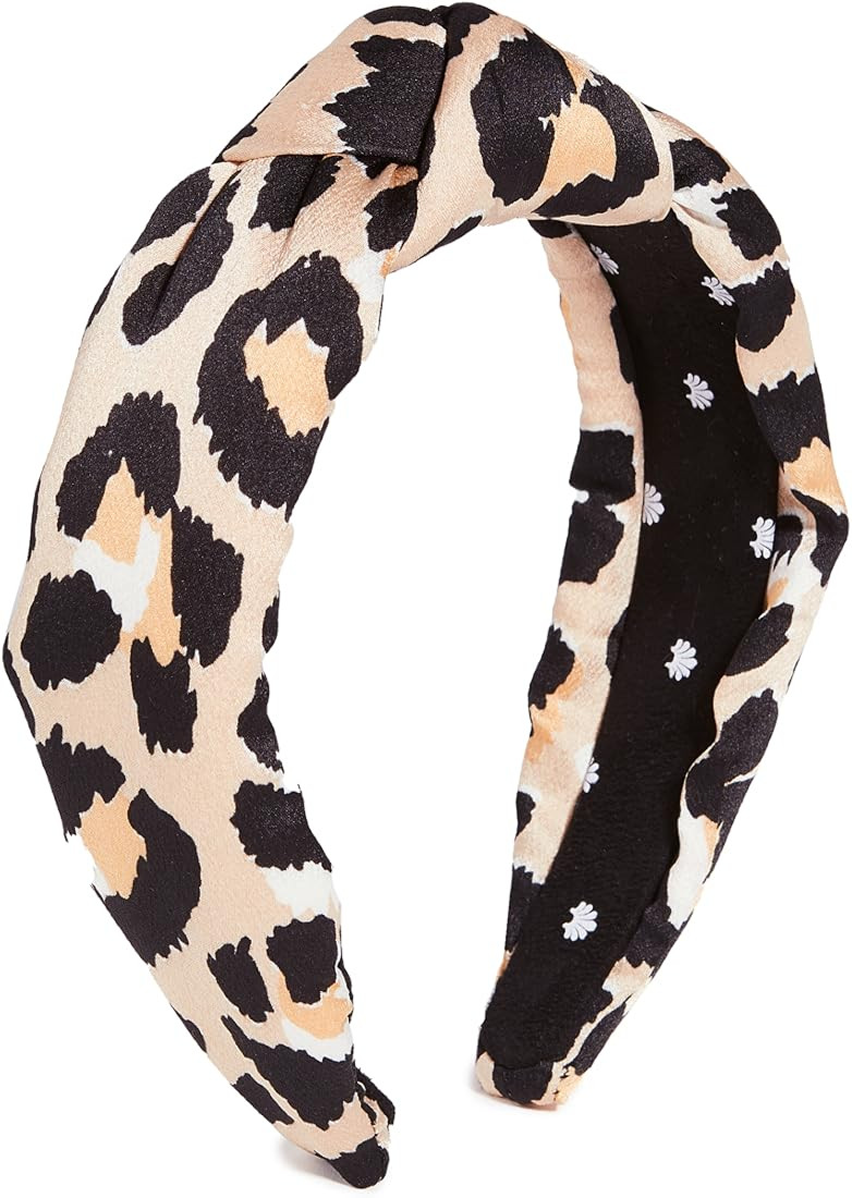 Women's Silk Leopard Knotted Headband | Amazon (US)