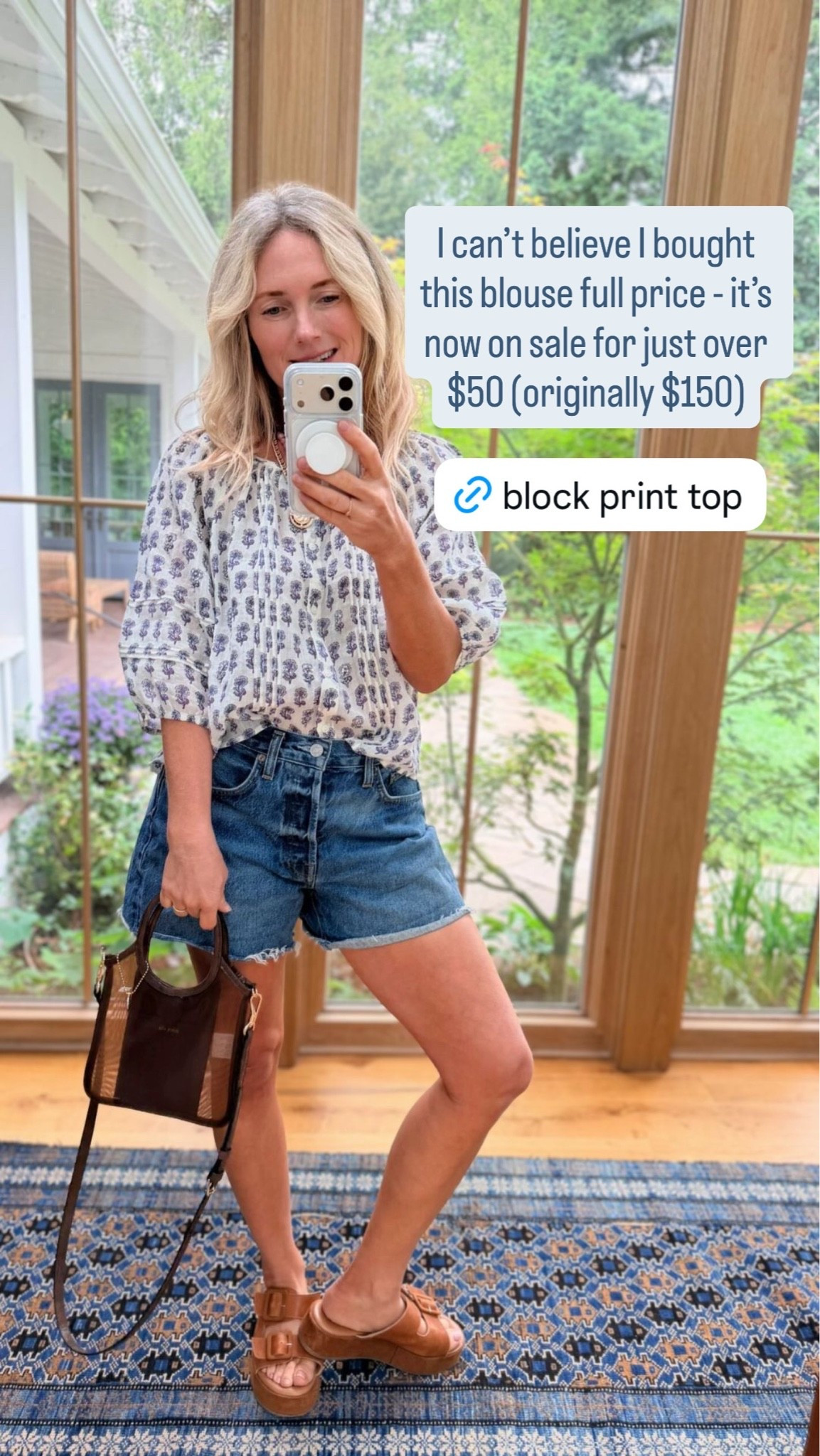 This top is $100 off right now - so sad I bought it full price!

#LTKgrwm #LTKmomlife #LTKSaleAlert