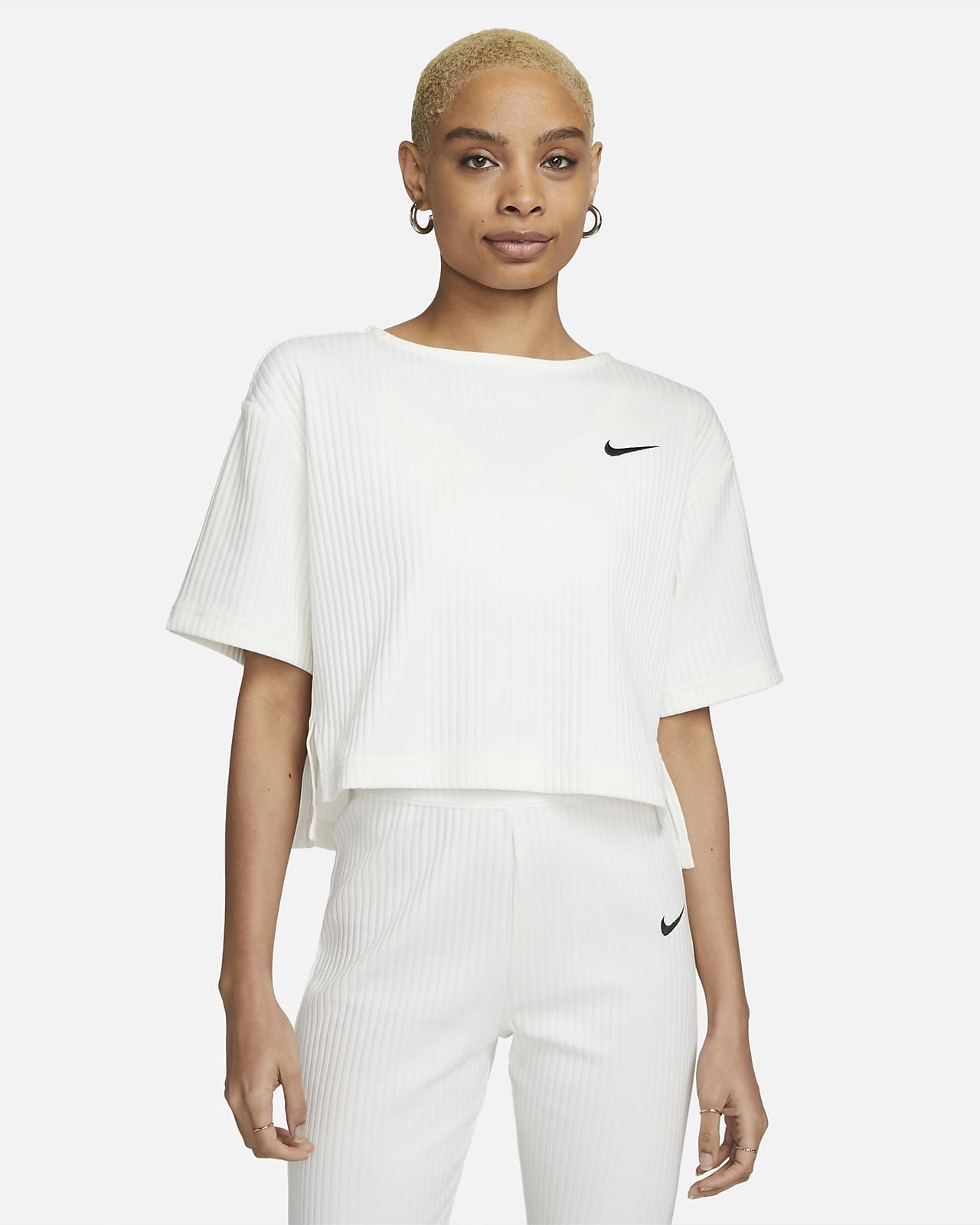 Women's Ribbed Jersey Short-Sleeve Top | Nike (US)