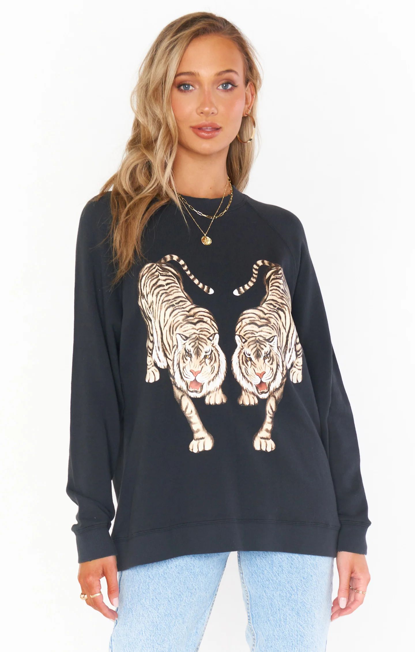 Simon Pullover ~ Dancing Tiger Graphic | Show Me Your Mumu