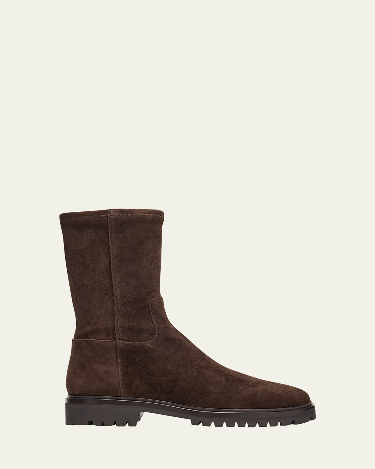 Danny Suede Lug-Sole Ankle Boots | Bergdorf Goodman
