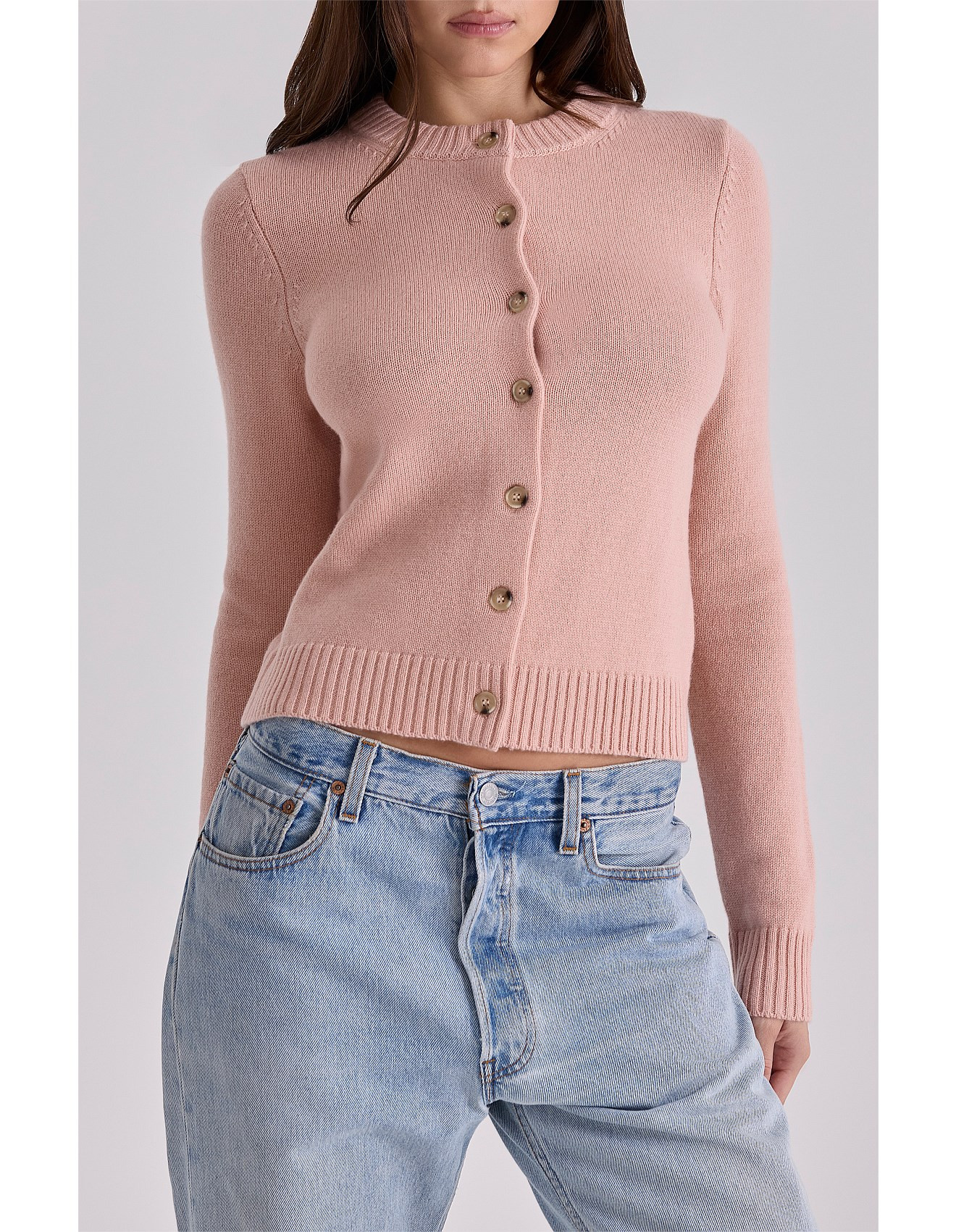 House Of Cb Signature'cashmere Wool Cardigan | David Jones | David Jones (Australia & New Zealand)