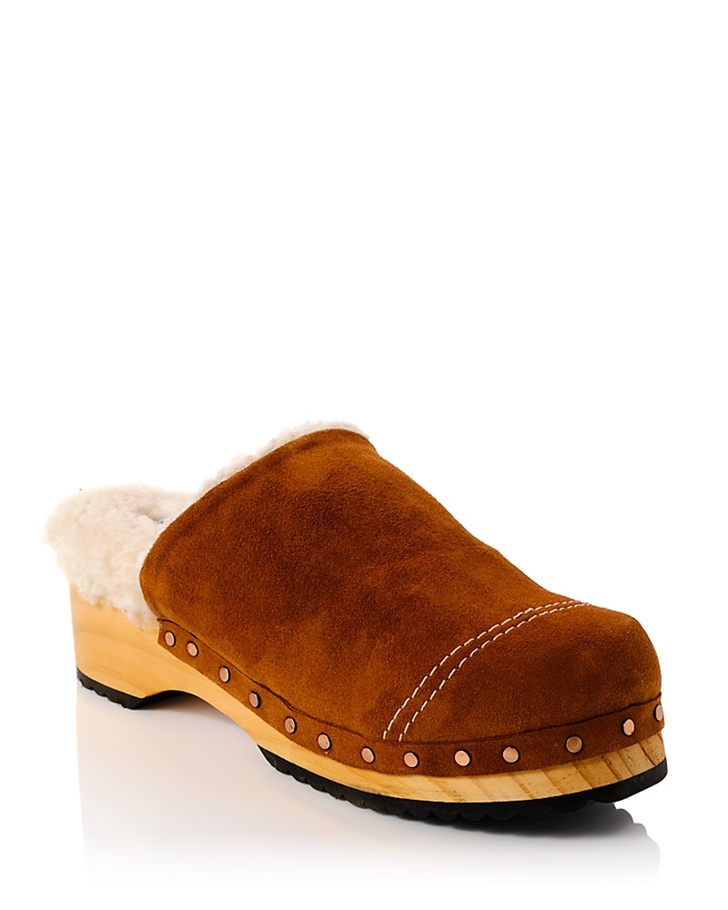 Free People Women's Oak Cozy Clog Mules | Bloomingdale's (US)