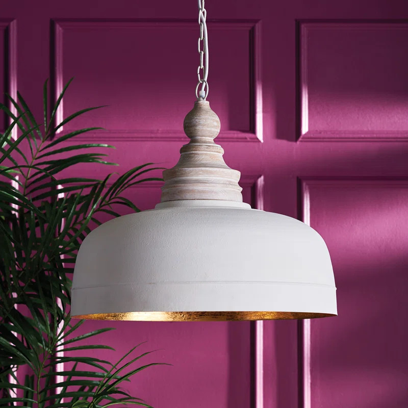 Jasper 1 - Light Beige Single Pendant | Wayfair North America
