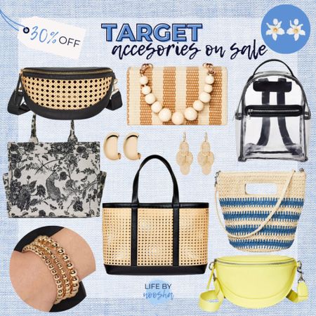 Hello Summer Sale at Target is going on now! Here’s my round up of some jewelry and handbags at 30% off

#LTKSaleAlert #LTKFindsUnder50 #LTKItBag