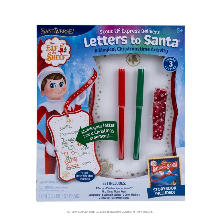 The Elf on the Shelf Scout Elf Delivers Letters to Santa | Walmart (US)
