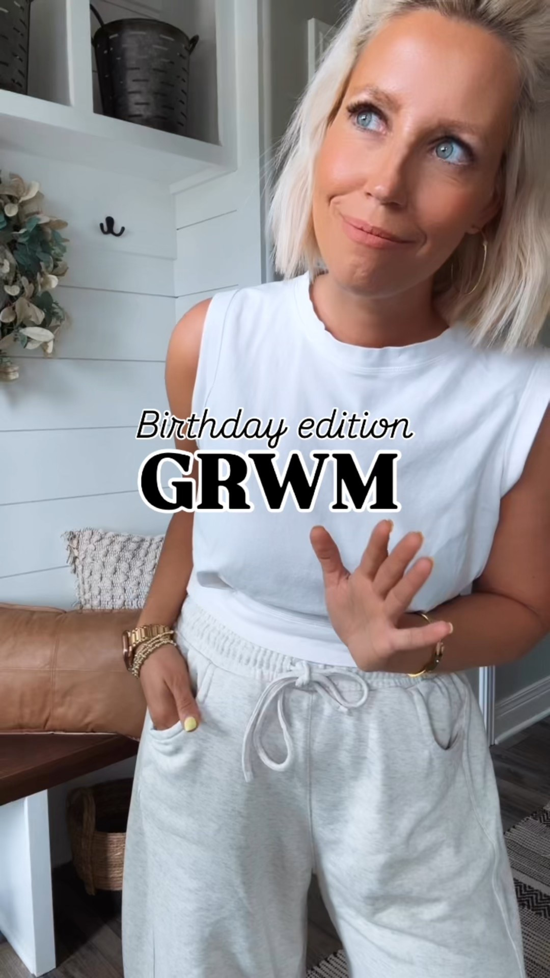 It’s my birthday and I’m celebrating by taking my little men to a movie! Binge eating popcorn in my comfy pants sounds like the perfect day to me!!!
⬇️⬇️⬇️
Wearing size medium in everything!
Sandals run small - sized up! 

#LTKSaleAlert #LTKStyleTip #LTKFindsUnder50