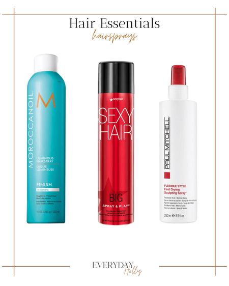 Hairspray favorites from Amazon that are AMAZING!! Get all the links & details at: www.everydayholly.com

Hair tools  hair essentials  haircare  beauty  amazon  T3  T3 hair tools  healthy hair  styling treatments  hair styles  hair spray  voluminous hair 

#LTKunder50 #LTKbeauty