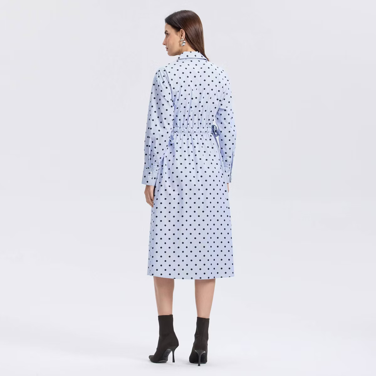 Women's Long Sleeve Midi Shirtdress - A New Day™ | Target