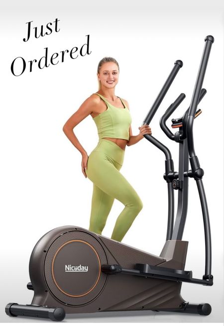 Just ordered this elliptical exercise machine.  Workout, fitness 

#LTKActive #LTKfitness #LTKGiftGuide