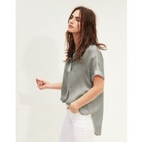Washed Satin Blouse - The White Company | The White Company (US & CA)
