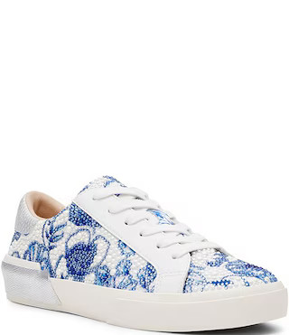 Blue by Betsey Johnson Damon Floral Pearl Embellished Sneakers | Dillard's | Dillard's