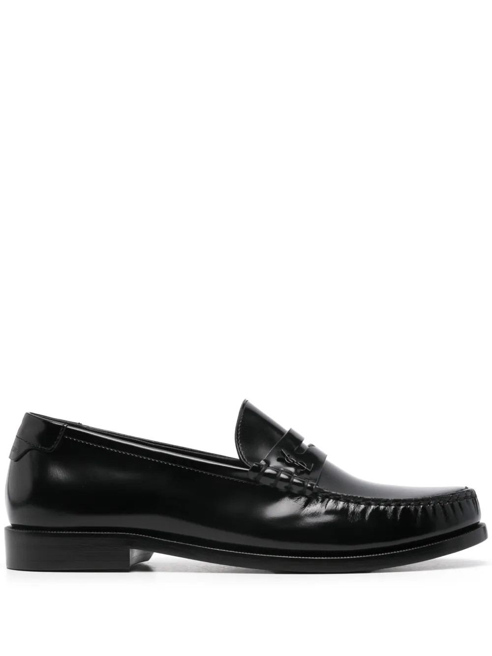 Saint Laurent Le Loafer Penny Loafers | Black | FARFETCH | Farfetch Global