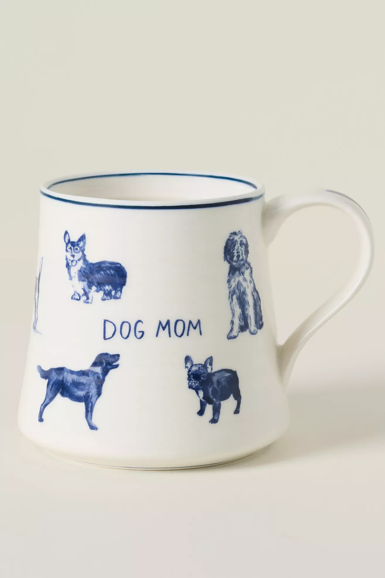Molly Hatch Stoneware Dog and Cat Mom Mug | Anthropologie (US)