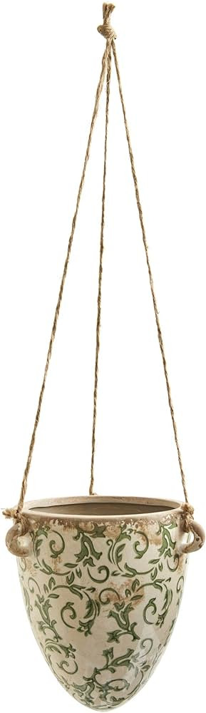2ft. Tuscan Hanging Ceramic Scroll Planter | Amazon (US)