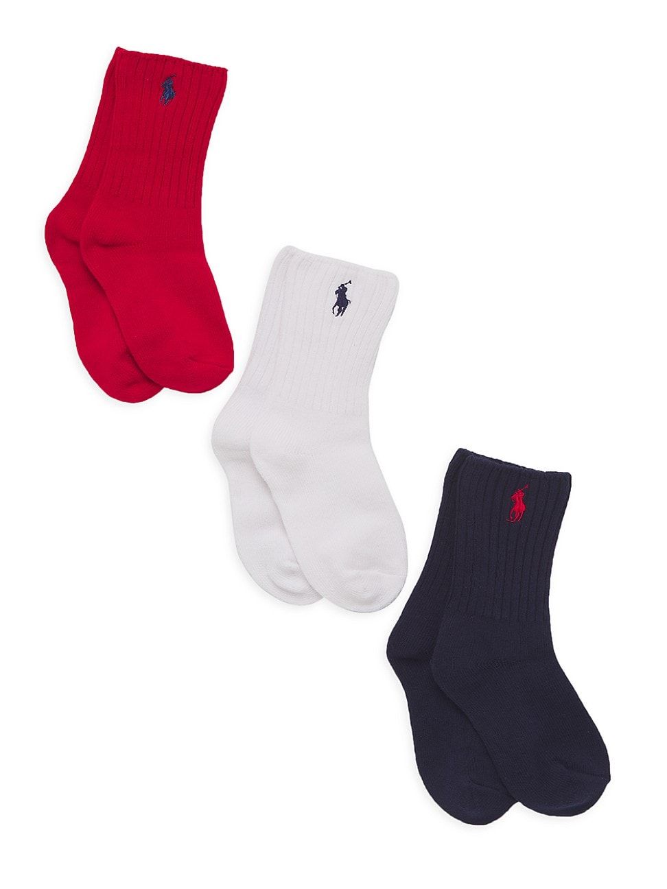 Baby Boy's Crew Socks, Pack Of 3 | Saks Fifth Avenue