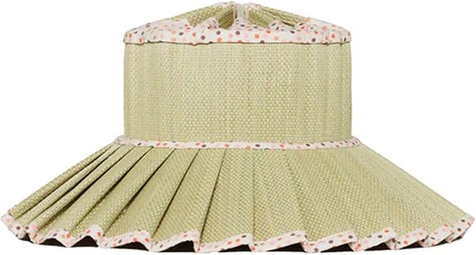 Women's Straw Reversible Pleated Sun Hat, Wide Brim Foldable Casual Outdoor Beach Hat Summer Sun ... | Amazon (US)