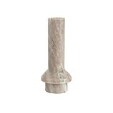 Bloomingville Marble Taper Candle Holder, 6", Beige | Amazon (US)