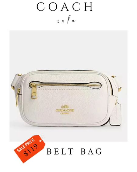 Coach mini belt bag sale

#LTKVideo #LTKsalealert #LTKstyletip