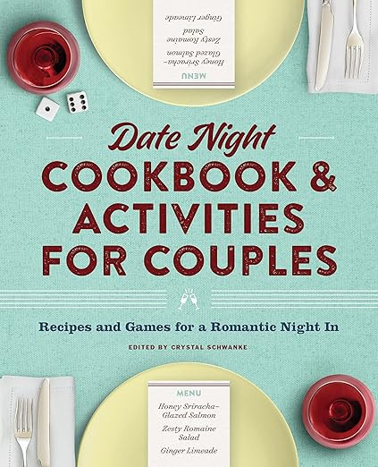 Date Night Cookbook and Activities for Couples: Recipes and Games for a Romantic Night In | Amazon (US)