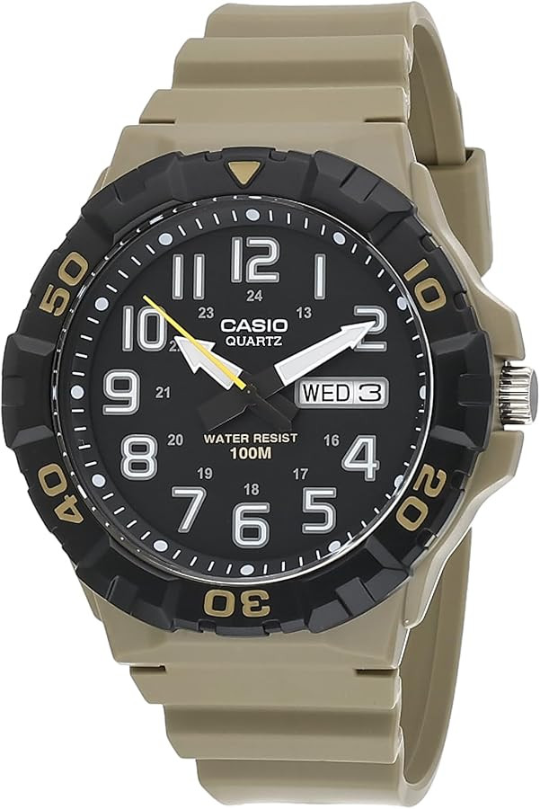 Casio Men's Military 3HD MRW-210H-5AVCF Quartz Watch | Amazon (US)