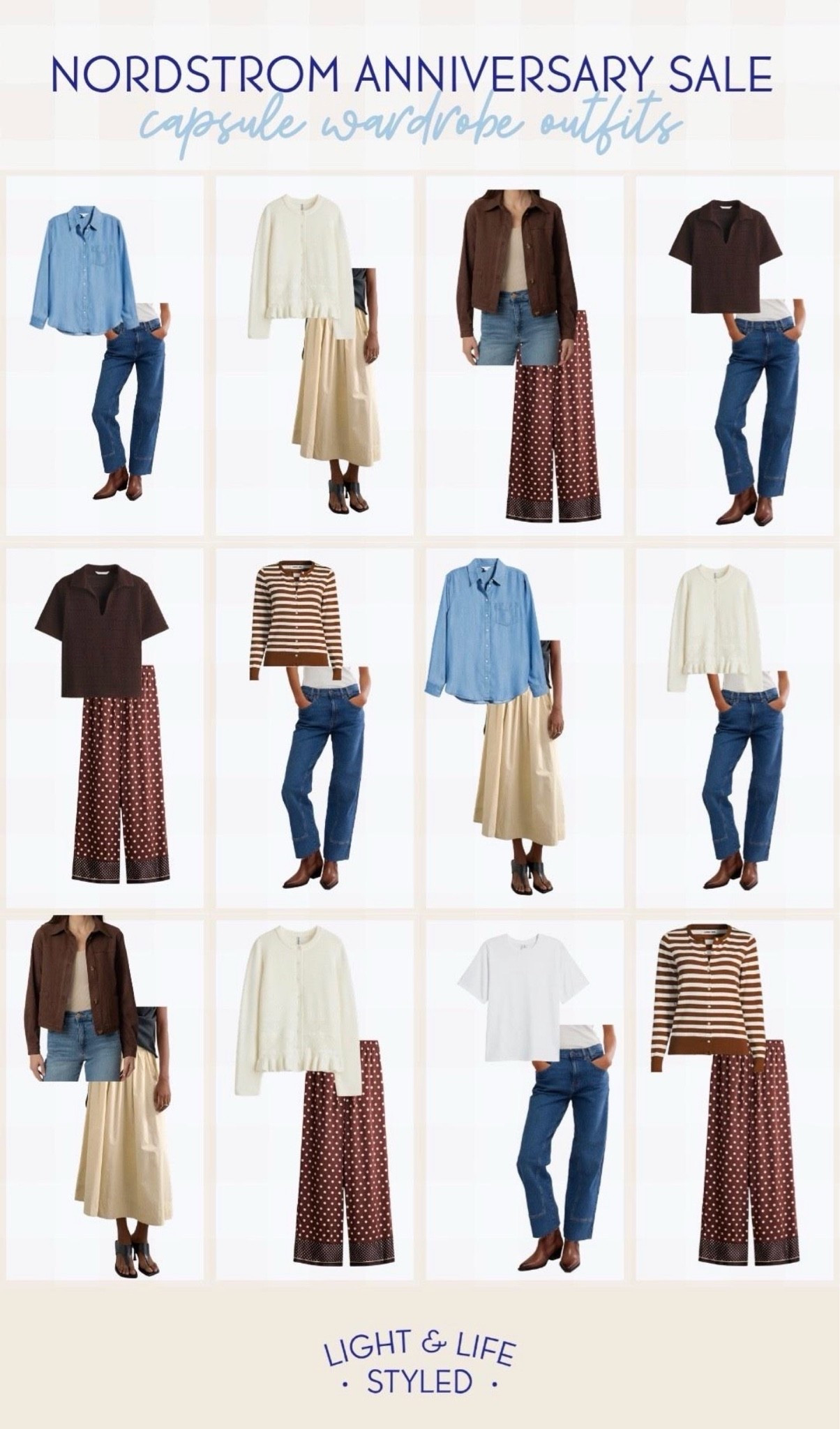 You don’t need everything—you just need a few great pieces that work overtime in your closet. I picked 9 versatile pieces, with almost everything under $50, and styled them into so many easy fall outfits. Bonus: the Free People jeans I bought last year are back and ON SALE!

Nordstrom Anniversary Sale, Nordstrom sale finds, fall capsule wardrobe, affordable fall fashion, fall outfits, teacher outfits, workwear outfits, capsule wardrobe, fashion over 40, fashion over 50, affordable style, fall wardrobe essentials @nordstrom