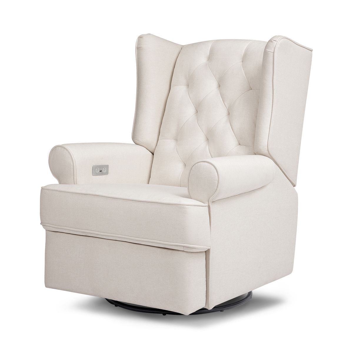 Million Dollar Baby Classic Harbour Electronic Recliner and Swivel Glider in Eco-Performance Fabr... | The Tot