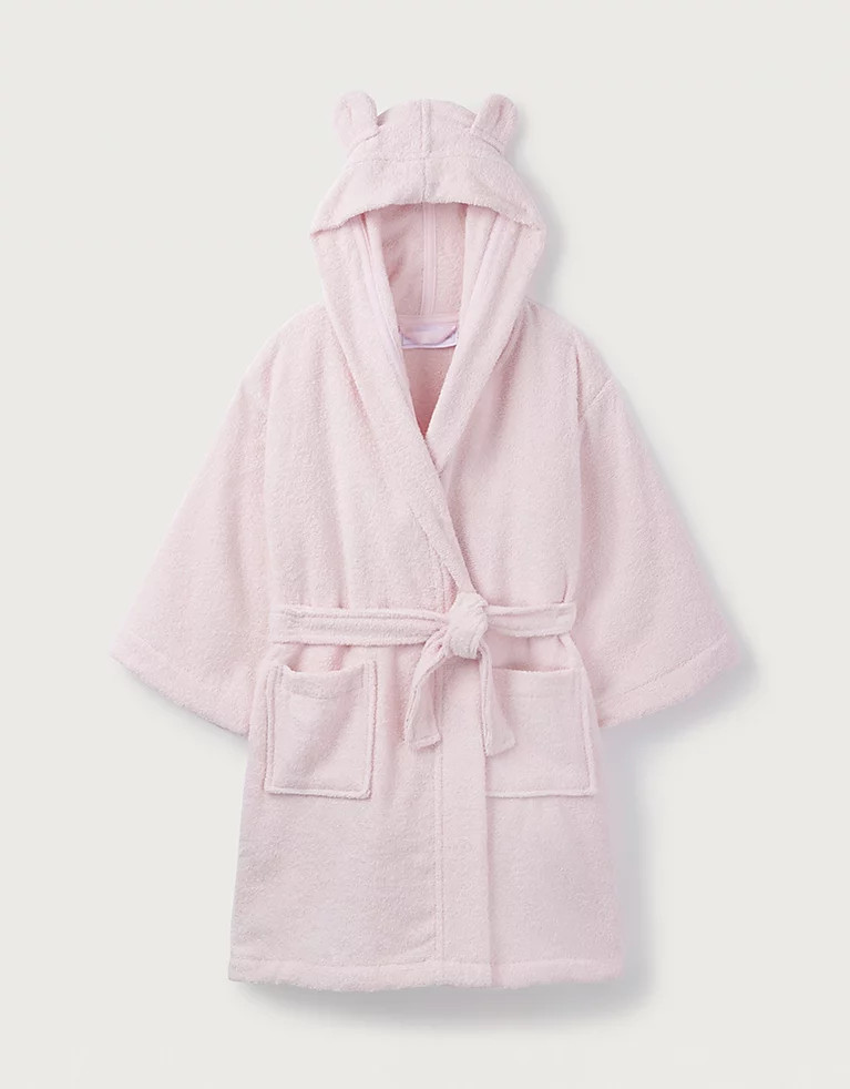 Cotton Towelling Robe (1–6yrs) | The White Company UK & ROW