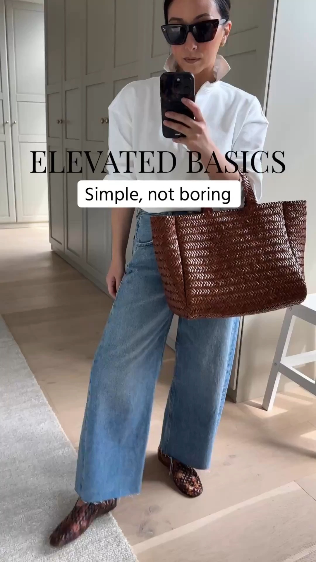 Spring outfit ideas. Love how a rugby shirt elevates a simple outfit. 

@Tuckernuck  polo small - thick 
Cotizens of humanity Ayla jeans 24 - size down 
Steve Madden Jelly flats 5 - run a little roomy. 
Marea tote - sold out, linked similar. 
Quince earrings
Celine sunglasses 
Dorsey James necklace 15”

Petite style, spring outfits 2026 

#LTKootd #LTKPetite #LTKmomlife