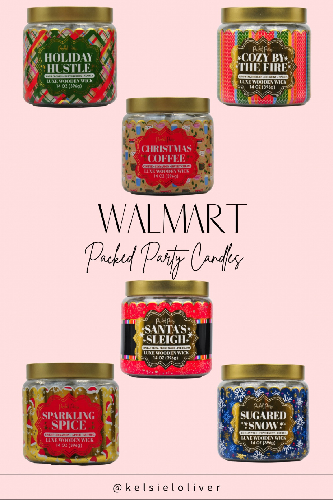 New Christmas Packed Party candles now at Walmart!!✨

#LTKHoliday #LTKhome #LTKSeasonal