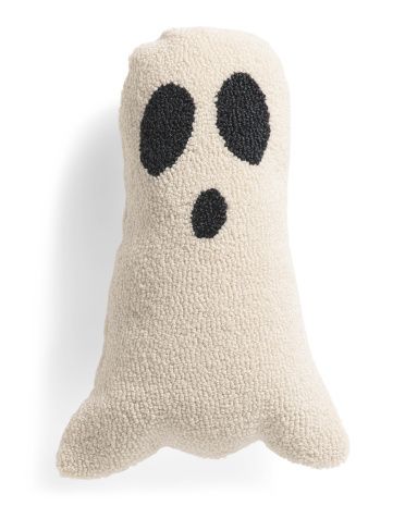 12x18 Ghost Hooked Pillow | TJ Maxx