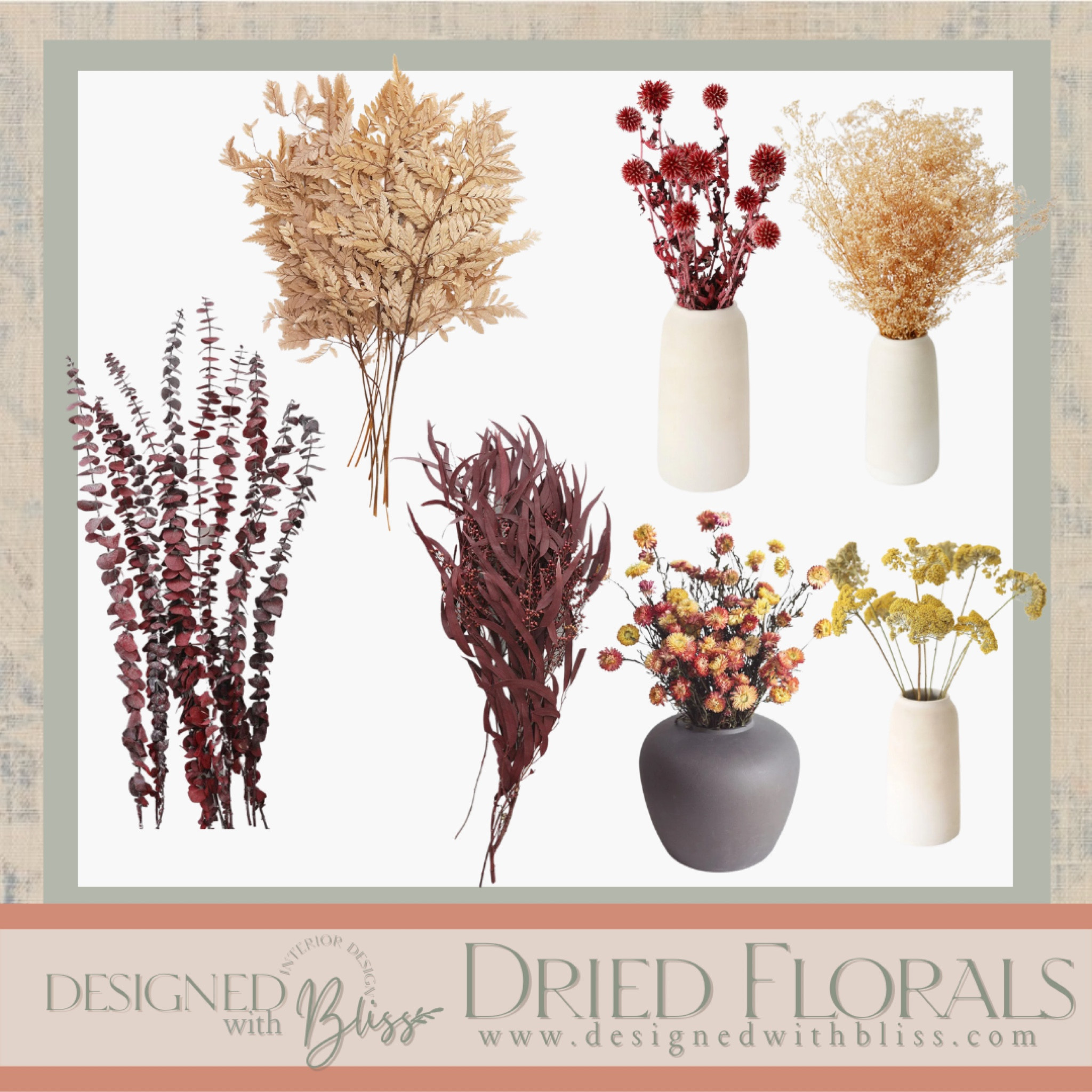 Faux florals, faux stems, Afloral, fall stems, dried stems, dried flowers, dried eucalyptus 

#LTKstyletip #LTKhome #LTKSeasonal