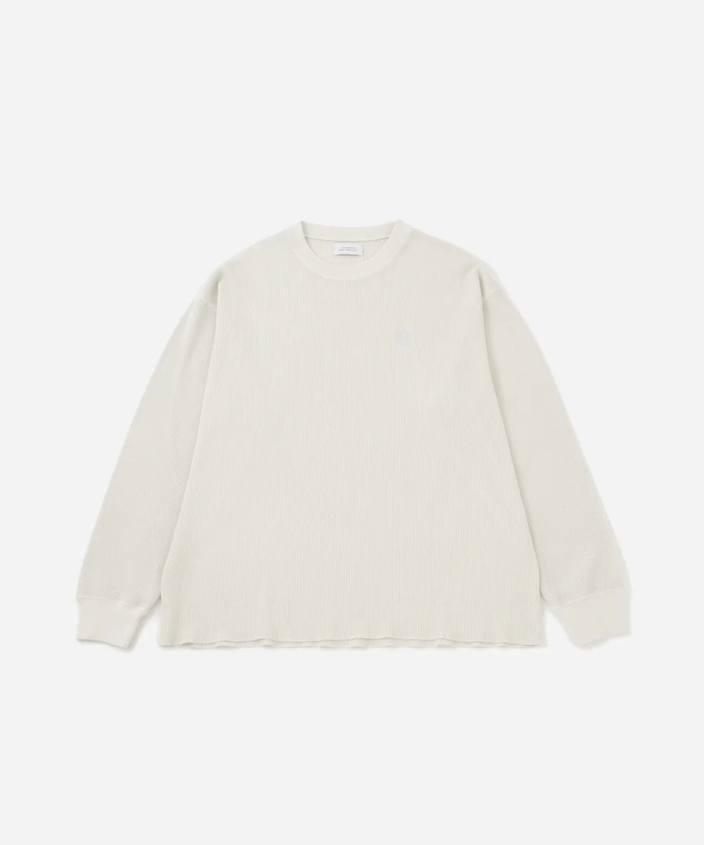 SNYC Pigment Dyed Waffle Top Ivory | Saturdays Surf LLC