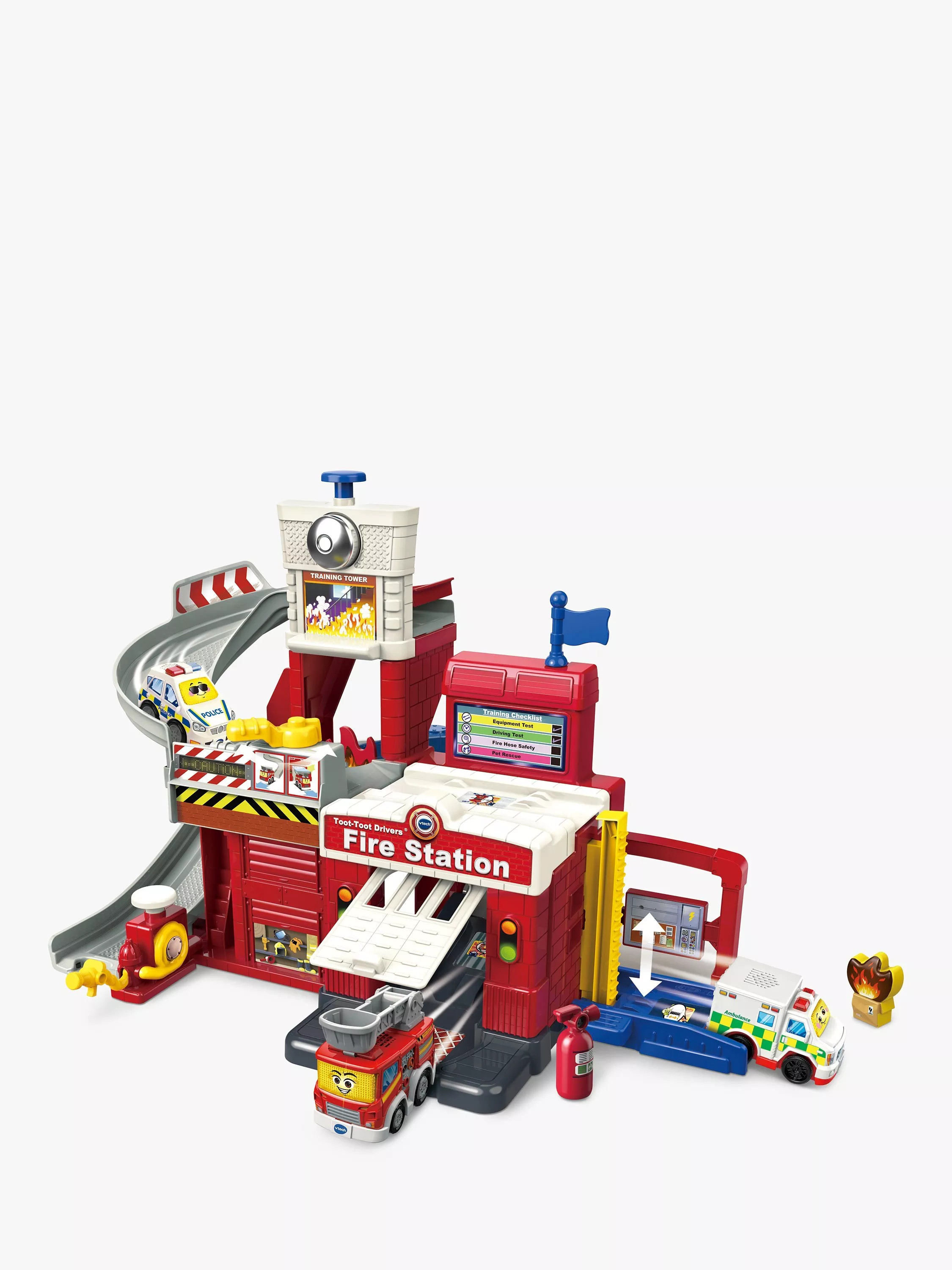 VTech Toot-Toot Drivers Fire Station Set | John Lewis (UK)