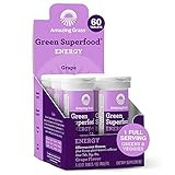 Amazing Grass Effervescent Energy Tablets: Greens + Green Tea Caffeine, Water Flavoring Tablet with  | Amazon (US)