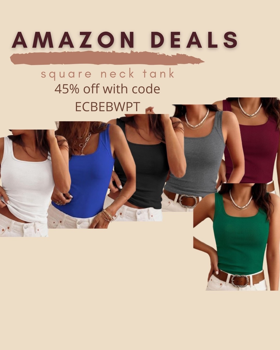 $9 ends 4/5

Amazon fashion
Amazon deals
Tank top


#LTKSaleAlert