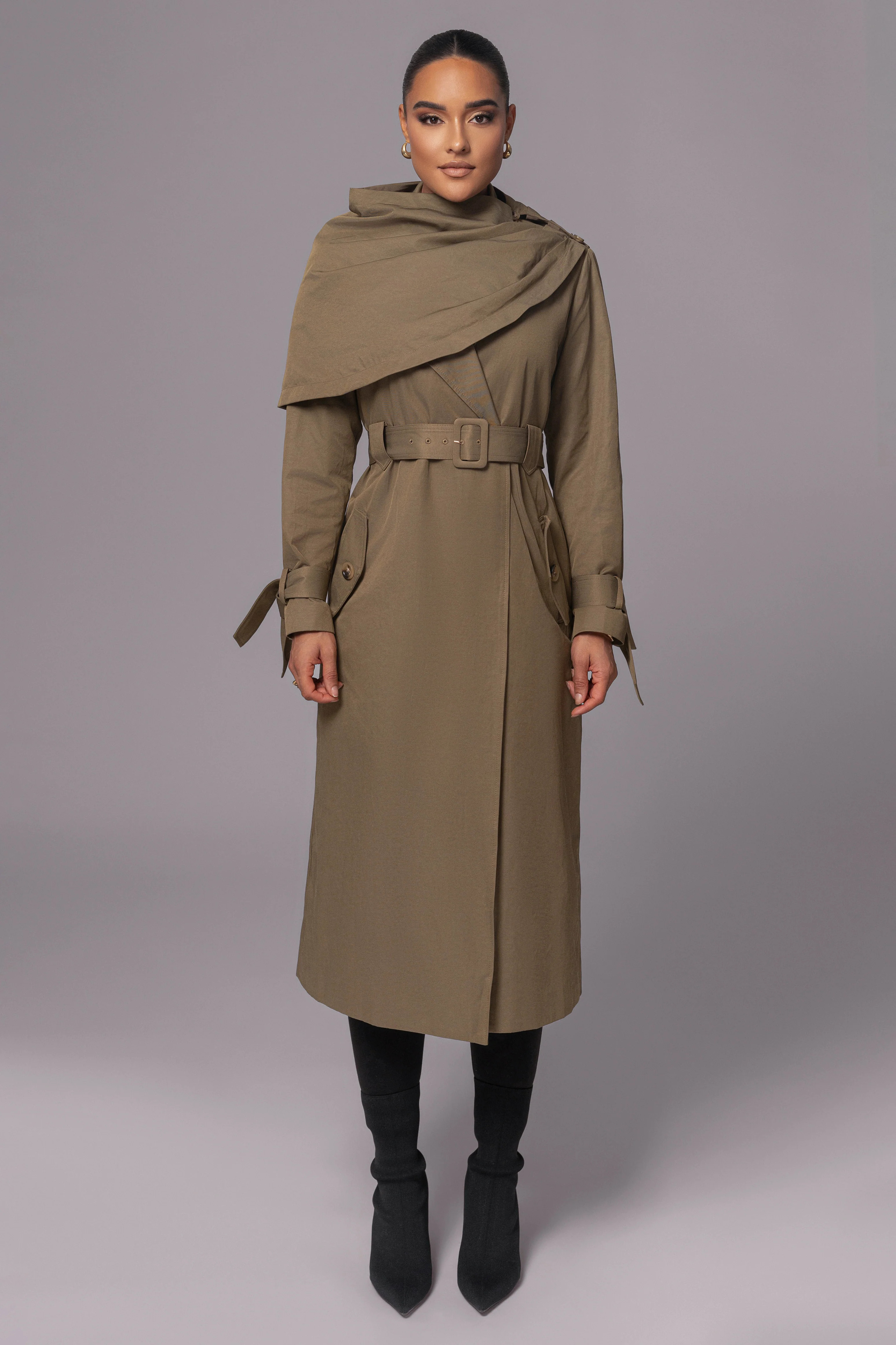 Olive The Classic Trench Coat XS/S | JLUXLABEL