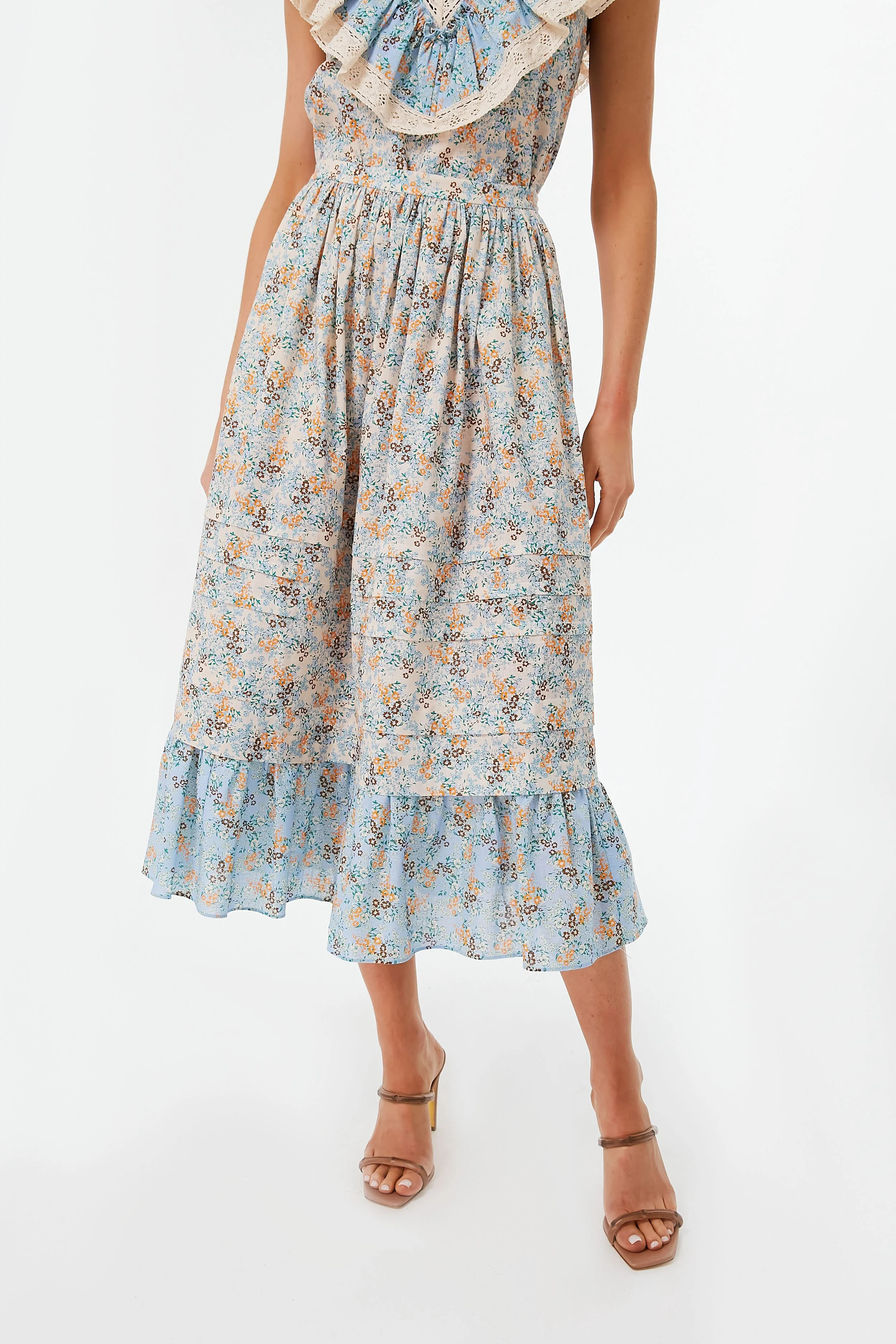 Ditsy Floral Combo Cabana Skirt | Tuckernuck (US)