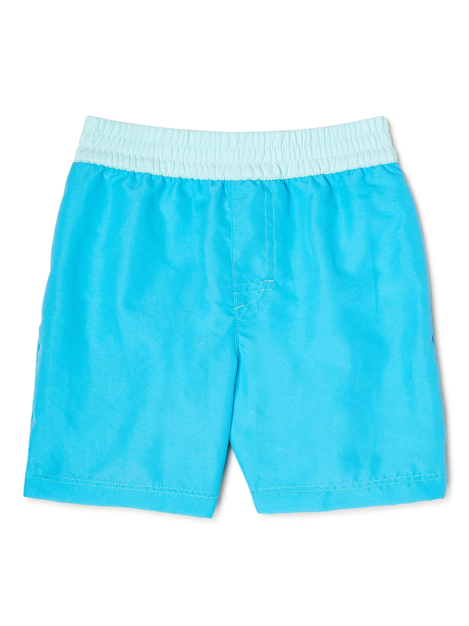 Wonder Nation Toddler Boys Solid Swim Shorts, Sizes 12M-5T | Walmart (US)