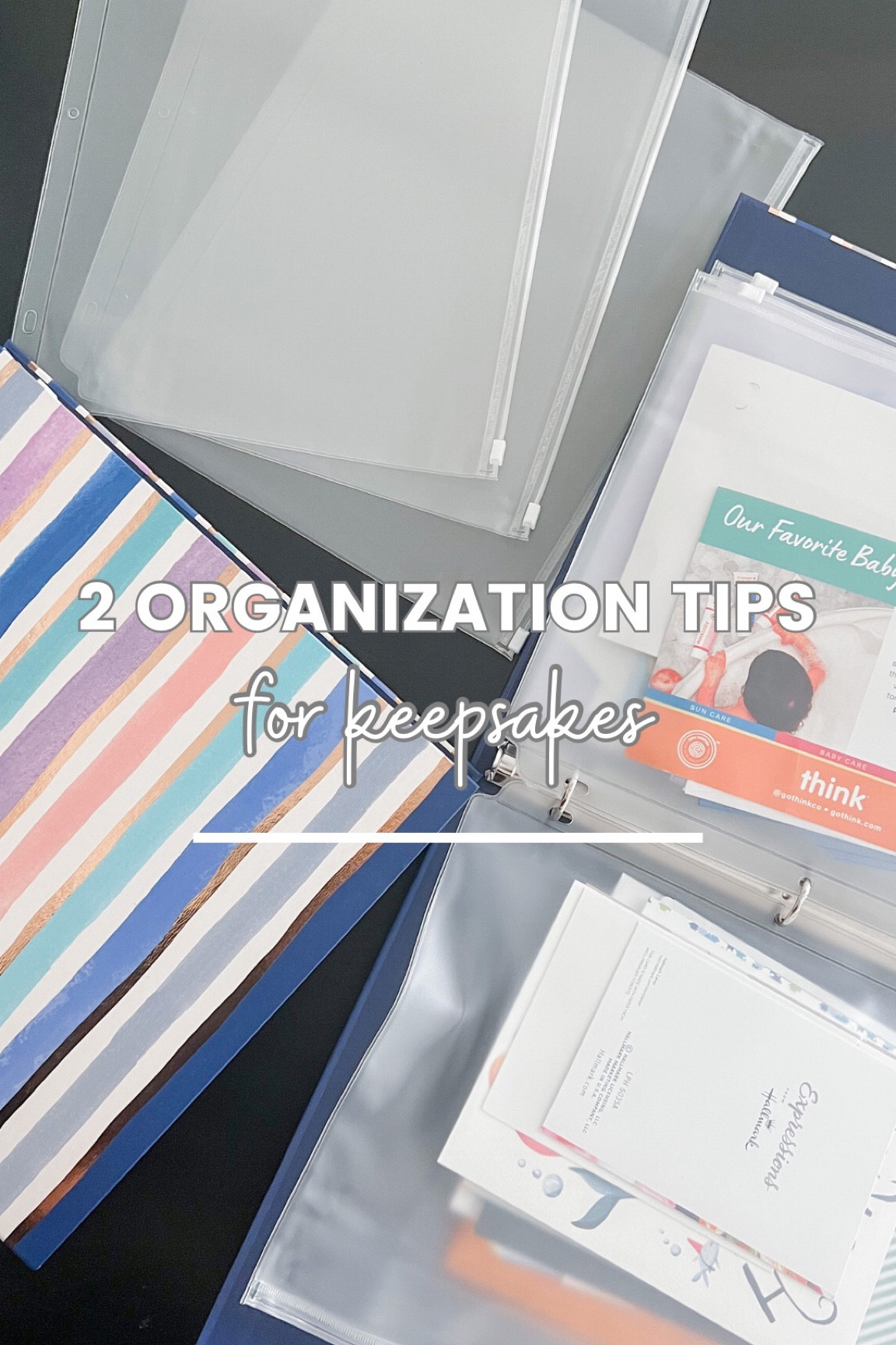 If you are looking for a way to save your kids memorable items like ultrasound, birthday cards from close family members, anything from the hospital or large arts and crafts, I got you! Use a large folder with zip bags for small memorable items. Use a large zip bag for all the large arts and crafts. 
 

#LTKunder50 #LTKfamily #LTKbaby