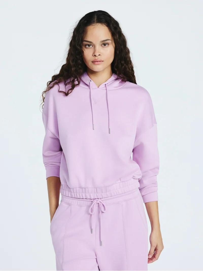 Scoop Women's and Women's Plus New Scubaknit Pullover Hoodie, Sizes XS-4X | Walmart (US)