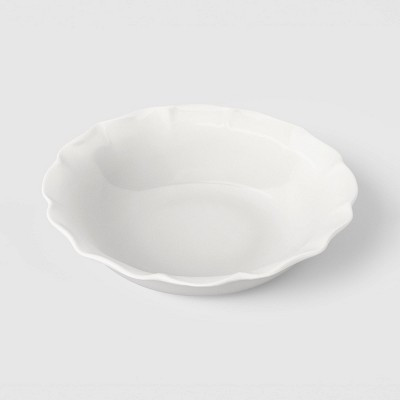 Stoneware Legacy Heirloom Serving Bowl Ivory - Threshold™ | Target
