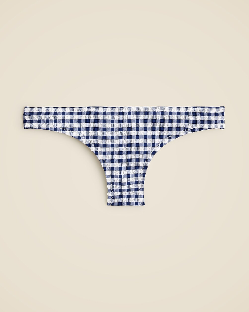 Surf hipster bikini bottom in gingham | J. Crew US