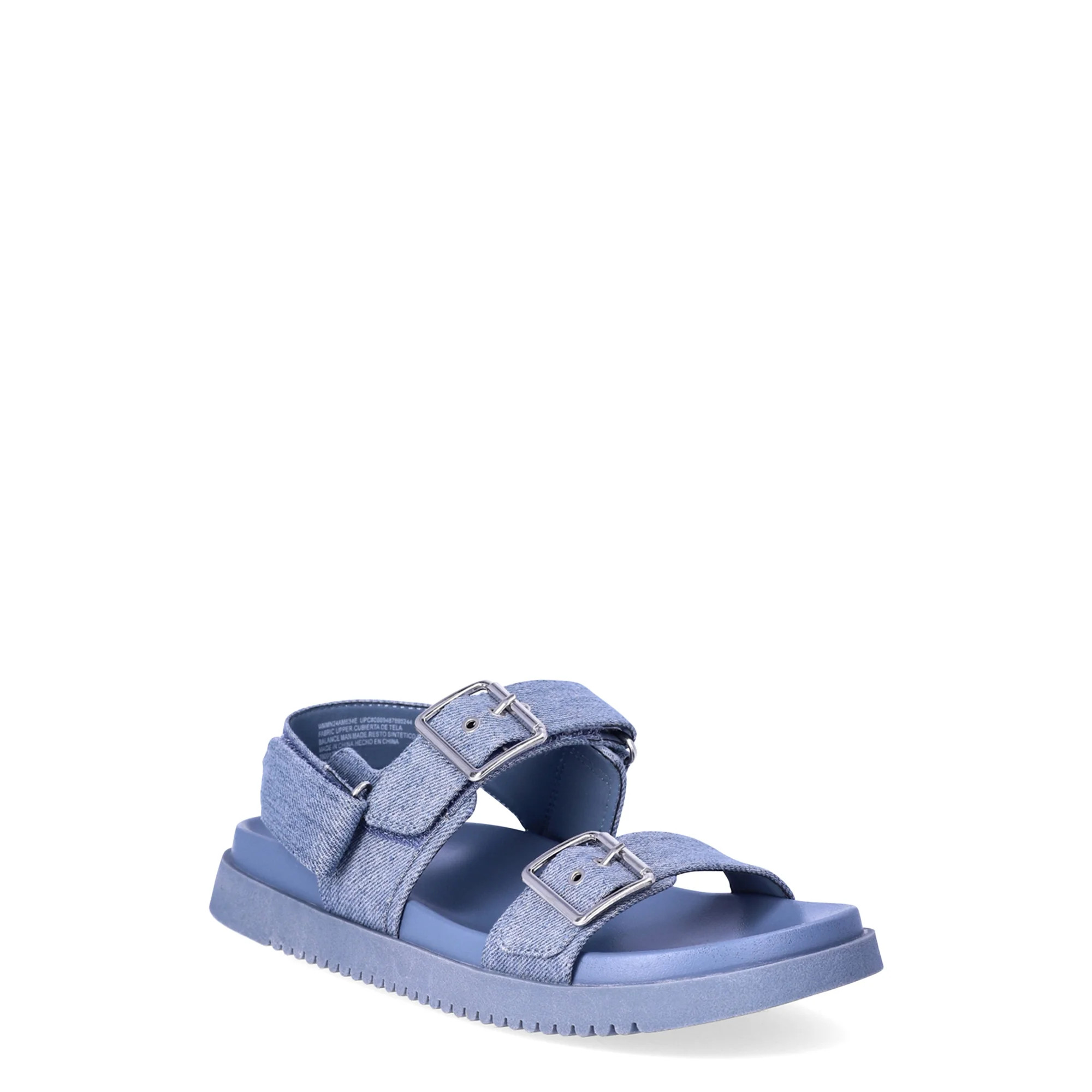 Madden NYC Women's Double Buckle Footbed Sandals - Walmart.com | Walmart (US)