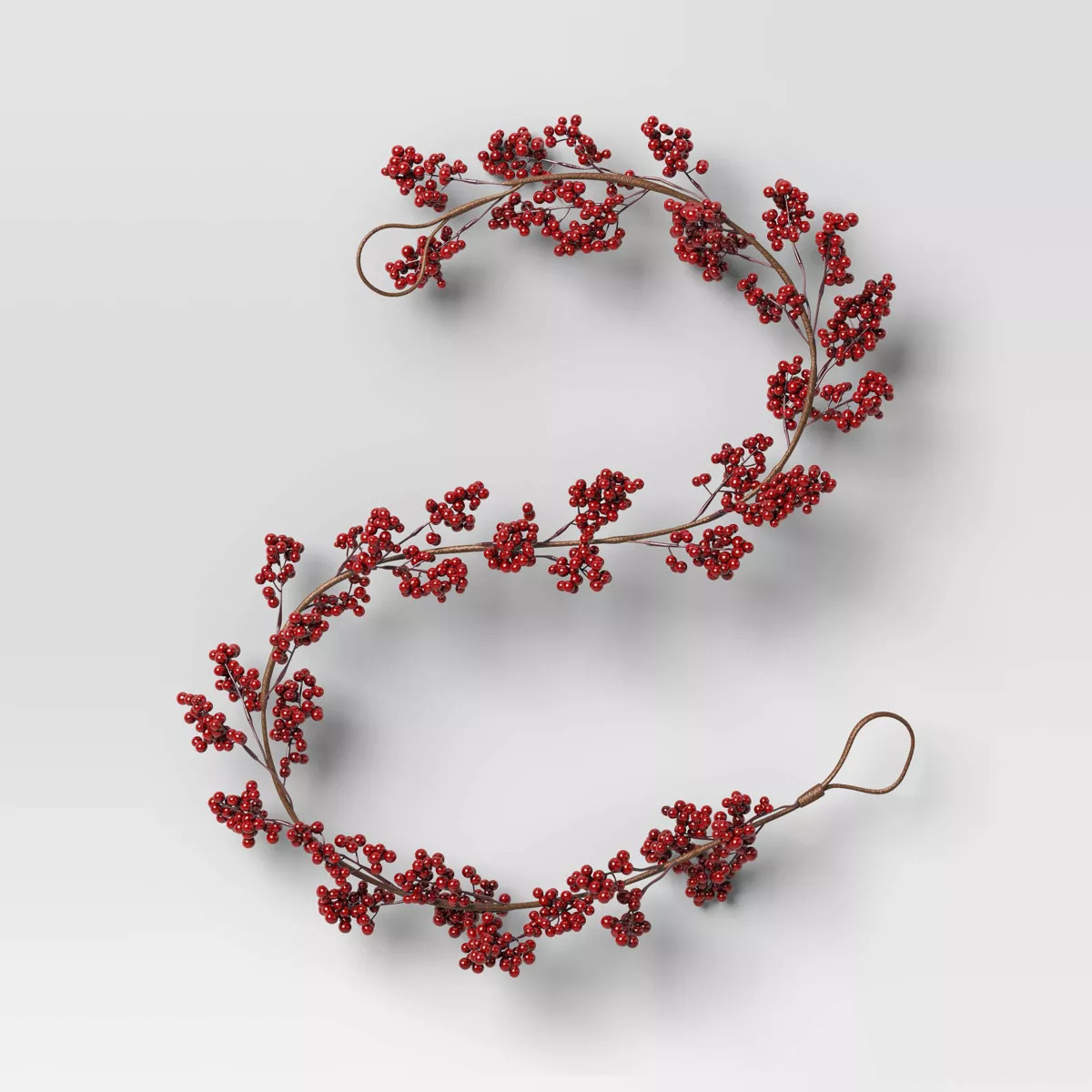 Mini Red Berry Christmas Garland - Threshold™ | Target