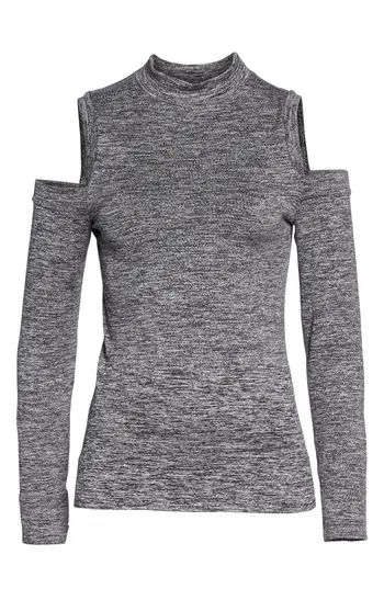 Women's Zella Seamless Cold Shoulder Top | Nordstrom